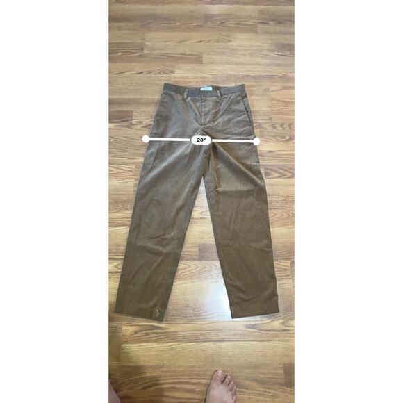 COS brown straight leg Regular-Fit Corduroy Chinos 28R - Picture 10 of 13